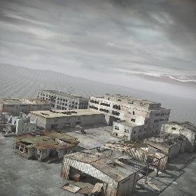 Ruin Destroyed Building City